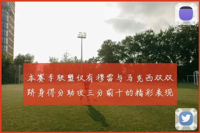 本赛季联盟仅有穆雷与马克西双双跻身得分助攻三分前十的精彩表现
