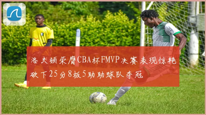 洛夫顿荣膺CBA杯FMVP决赛表现惊艳砍下25分8板5助助球队夺冠
